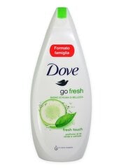 Vannas putas Dove Go Fresh Caring Bath Cucumber 700 ml cena un informācija | Dušas želejas, eļļas | 220.lv