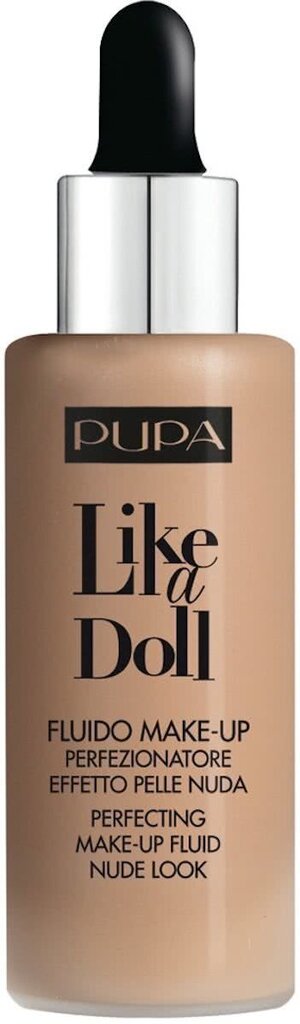 Grima pamats ar SPF15 Pupa Like A Doll Perfecting 30 ml cena un informācija | Grima bāzes, tonālie krēmi, pūderi | 220.lv