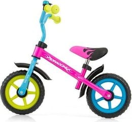 Детский баланс-велосипед Milly Mally Dragon, multicolor цена и информация | Балансировочные велосипеды | 220.lv