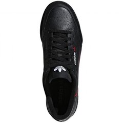 Vīriešu sporta apavi Adidas Continental 80 Core Black/Scarlet/Collegiate Navy цена и информация | Кроссовки для мужчин | 220.lv