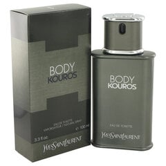 Tualetes ūdens vīriešiem Yves Saint Laurent Body Kouros, EDT, 100 ml cena un informācija | Vīriešu smaržas | 220.lv
