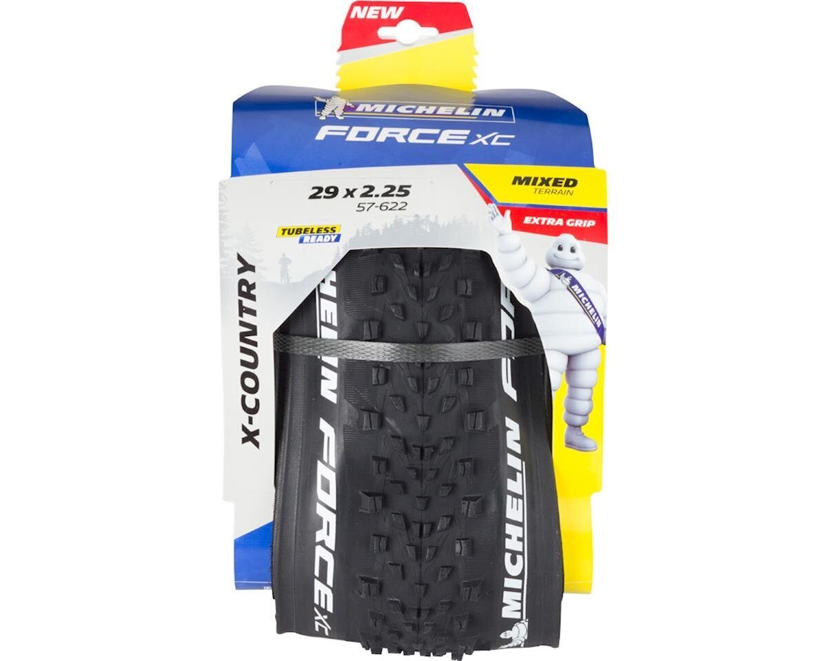 Velosipēdu riepa MICHELIN FORCE XC TL READY 29X2.25 (57-622), 670gr цена и информация | Velo riepas, kameras | 220.lv