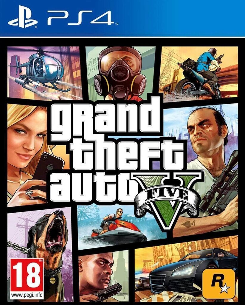 Grand Theft Auto V PS4 cena un informācija | Datorspēles | 220.lv