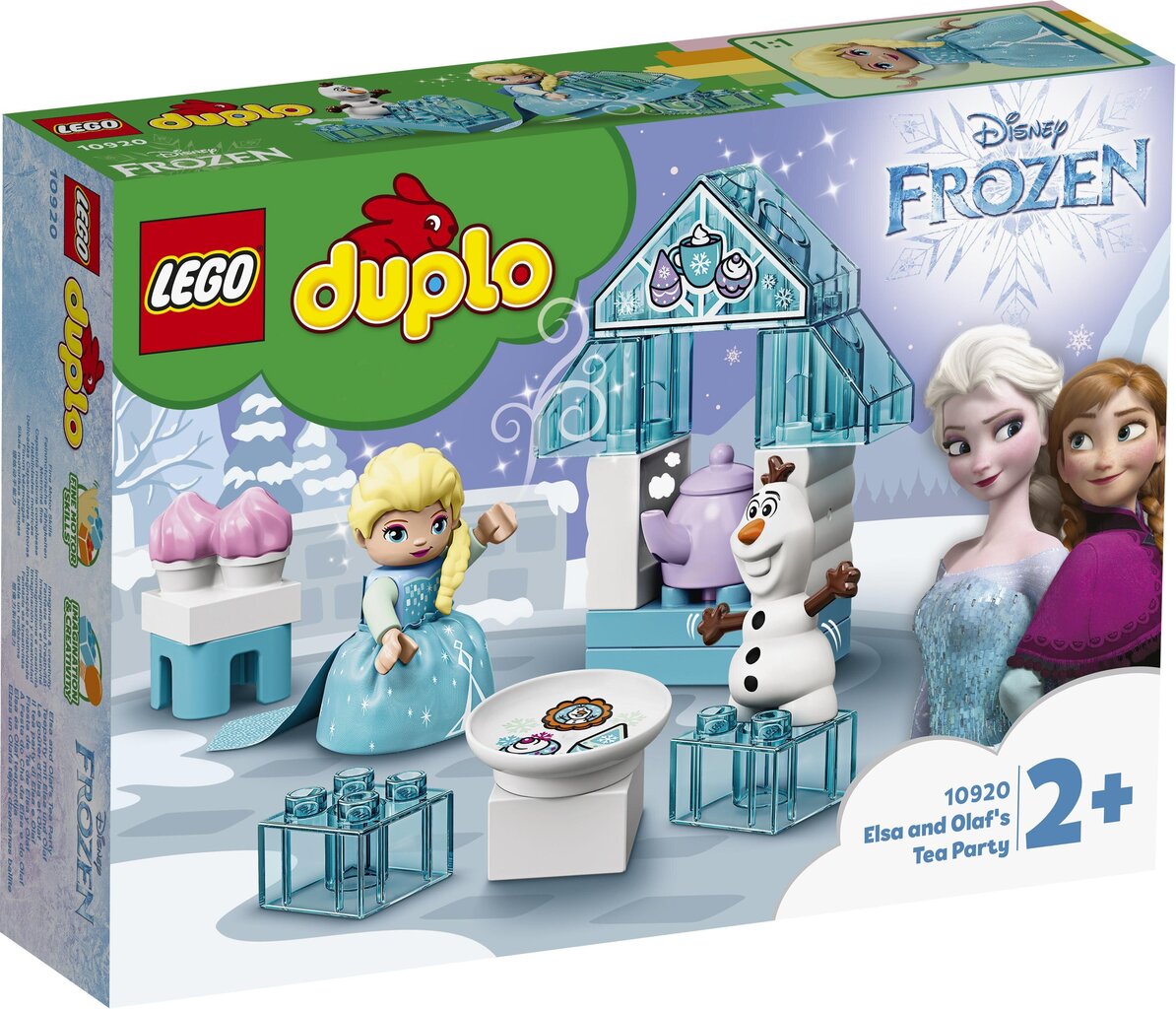 10920 LEGO® DUPLO Elzas un Olafa tējnīca cena un informācija | Konstruktori | 220.lv