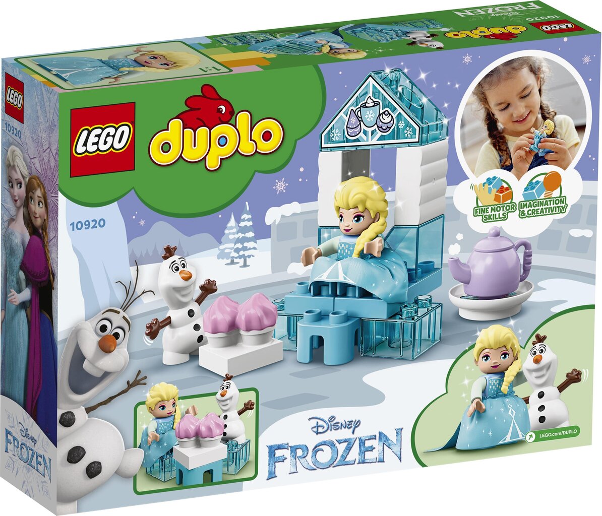 10920 LEGO® DUPLO Elzas un Olafa tējnīca цена и информация | Konstruktori | 220.lv