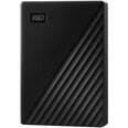 WD My Passport 4TB, USB 3.2, melna