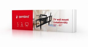 Gembird WM-65RT-03 32-65” цена и информация | Кронштейны и крепления для телевизоров | 220.lv