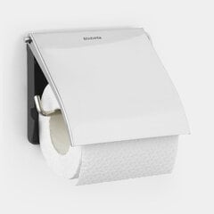 Держатель для туалетной бумаги Brabantia Brilliant Steel цена и информация | Аксессуары для ванной комнаты | 220.lv
