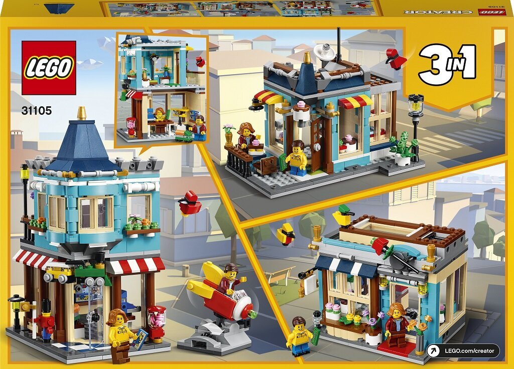 31105 LEGO® Creator Pilsētas rotaļlietu veikals цена и информация | Konstruktori | 220.lv