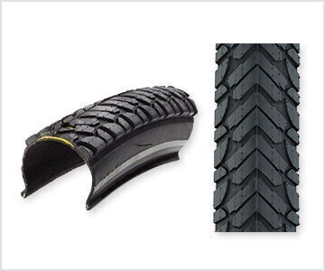 Velosipēdu riepa MICHELIN PROTEK CROSS 700x40 (42-622) BLACK/REFLEX cena un informācija | Velo riepas, kameras | 220.lv