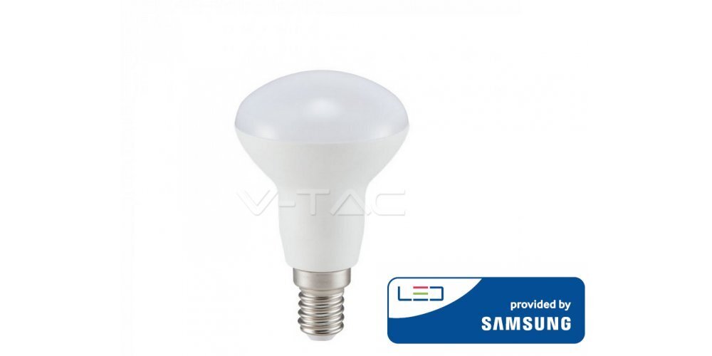 6W LED spuldze V-TAC, R50, E14, 4000K cena un informācija | Spuldzes | 220.lv