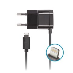 Forever Premium Lādētājs USB-Lightning / 1A (iOS 13), Melns cena un informācija | Lādētāji un adapteri | 220.lv