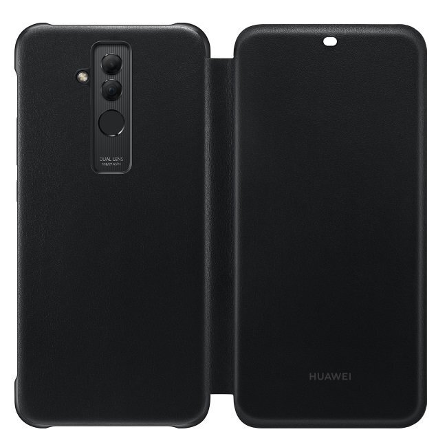 HUAWEI MATE 20 LITE WALLET COVER BLACK cena un informācija | Telefonu vāciņi, maciņi | 220.lv