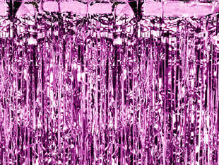 Lentes dekorēšanai Lietus, violetas, 90 x 250cm (1 kaste/ 50 gab.) cena un informācija | Svētku dekorācijas | 220.lv