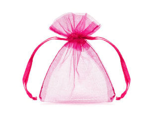 Dāvanu maisiņš, rozā, 10cm (1 iepak./ 20 gab.) cena un informācija | Dāvanu saiņošanas materiāli | 220.lv