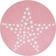 Ayyildiz круглый детский коврик Bambi Pink 0870, 160x160 см цена и информация | Ковры | 220.lv