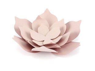 Papīra dekorācija Flowers, rozā (1 iepak./ 3 gab.) cena un informācija | Svētku dekorācijas | 220.lv