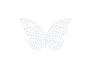Бумажная декорация Butterflies 6,5х4 см (1 упак / 10 шт.) цена и информация | Праздничные декорации | 220.lv