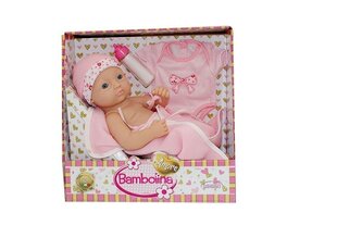 Lelle-zīdainis ar piederumiem Bambolina Amore, 34 cm, BD1831 cena un informācija | Bambolina Rotaļlietas, bērnu preces | 220.lv