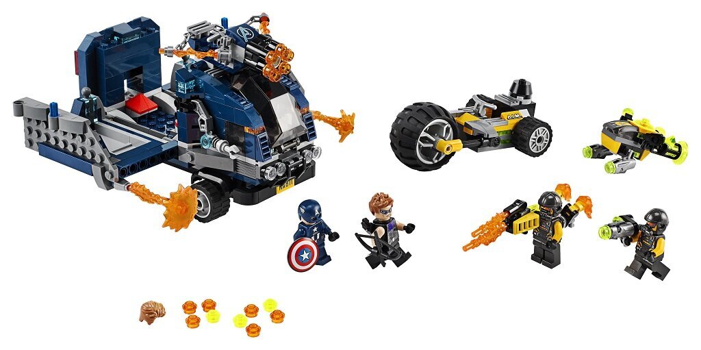 76143 LEGO® Super Heroes Atriebēju kravas automašīna cena un informācija | Konstruktori | 220.lv