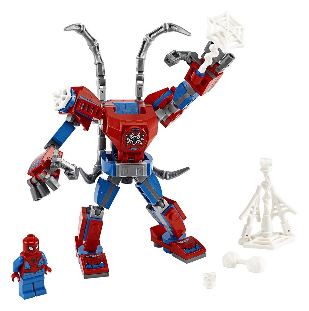 76146 LEGO® Super Heroes Zirnekļcilvēka robots cena un informācija | Konstruktori | 220.lv
