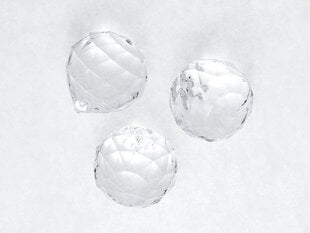 Piekariņš-dekors Crystal Spheres 32x34 mm (1 iepak./ 5 gab.) cena un informācija | Svētku dekorācijas | 220.lv