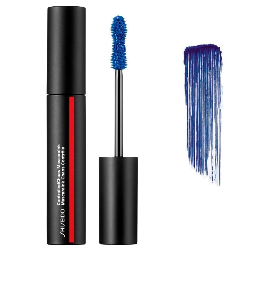 Skropstu tuša Shiseido Controlled Chaos Ink 12 ml, 02 Sapphire Spark цена и информация | Acu ēnas, skropstu tušas, zīmuļi, serumi | 220.lv