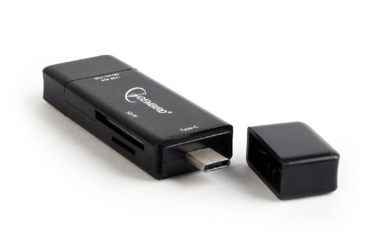 Gembird Multi USB - SD karšu lasītājs (UHB-CR3IN1-01) cena un informācija | Adapteri un USB centrmezgli | 220.lv