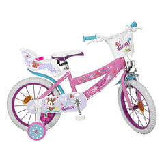 Детский велосипед Toimsa Fantasy Walk, 14", розовый цена и информация | Велосипеды | 220.lv