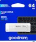 GOODRAM UME2-0640W0R11 цена и информация | USB Atmiņas kartes | 220.lv