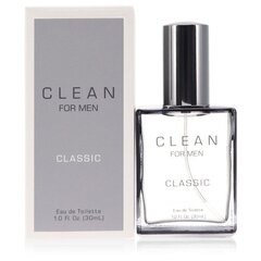 Tualetes ūdens Clean For Men Classic EDT 30 ml cena un informācija | Vīriešu smaržas | 220.lv