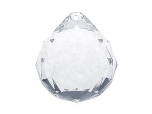Piekariņš-dekors Crystal Spheres 35x41 mm (1 kaste/ 30 iepak.) (1 iepak./ 5 gab.) cena un informācija | Svētku dekorācijas | 220.lv