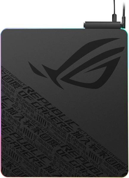 Asus ROG Balteus QI, melns цена и информация | Peles | 220.lv