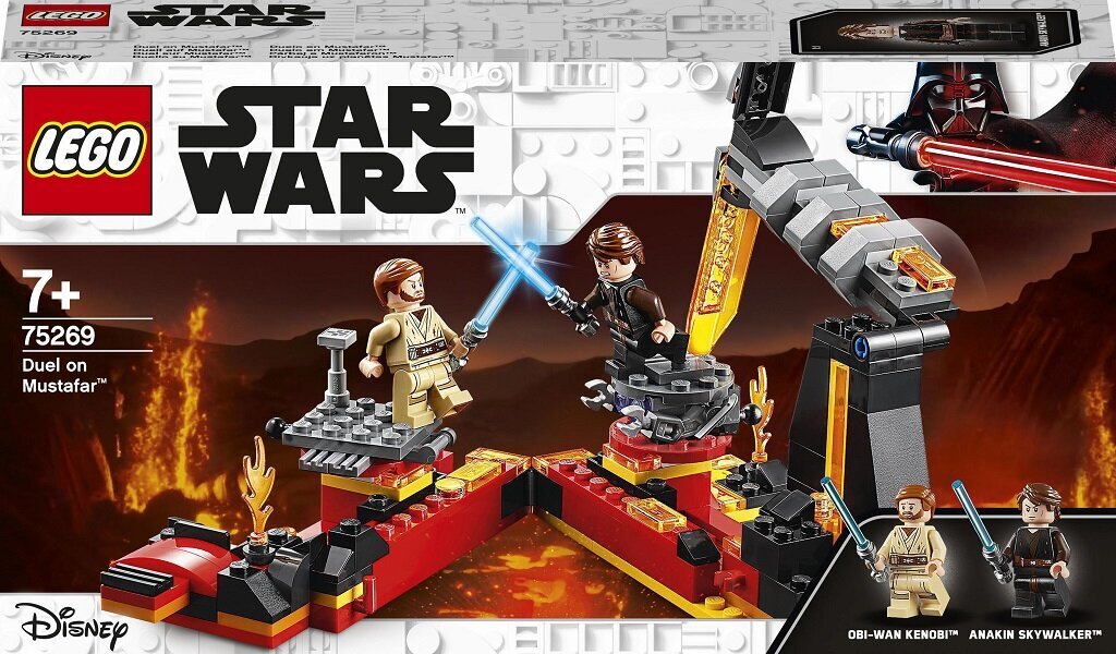 75269 LEGO® Star Wars Divkauja uz planētas Mustafar cena un informācija | Konstruktori | 220.lv