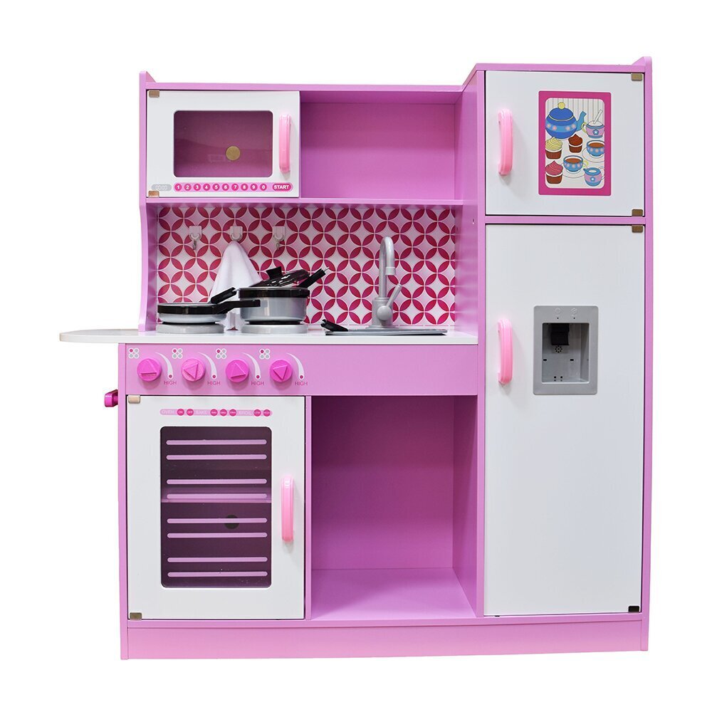 Koka bērnu virtuvīte "GRETA" 4IQ цена и информация | Attīstošās rotaļlietas | 220.lv