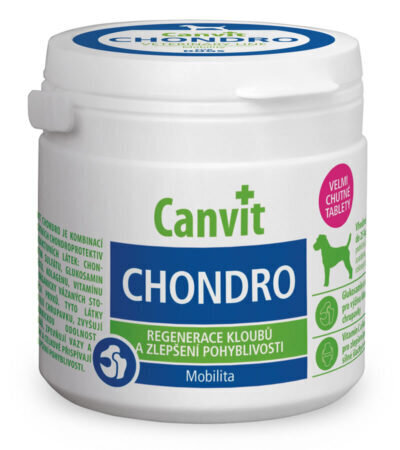 Vitamīni suņiem CANVIT CHONDRO N230, 230 g цена и информация | Vitamīni, uztura bagātinātāji, pretparazītu līdzekļi suņiem | 220.lv