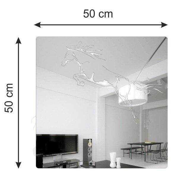 Dekoratīvais spogulis Zirgs cena un informācija | Spoguļi | 220.lv