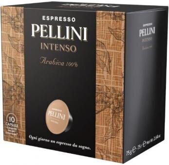 PELLINI Intenso, 10 kafijas kapsulas cena un informācija | Kafija, kakao | 220.lv