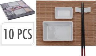 Suši trauku komplekts, 10 daļas цена и информация | Кухонные принадлежности | 220.lv