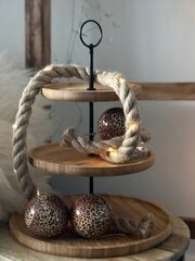 Сервировочное блюдо для закусок Excellent Housewares, 3 этажа цена и информация | Посуда, тарелки, обеденные сервизы | 220.lv