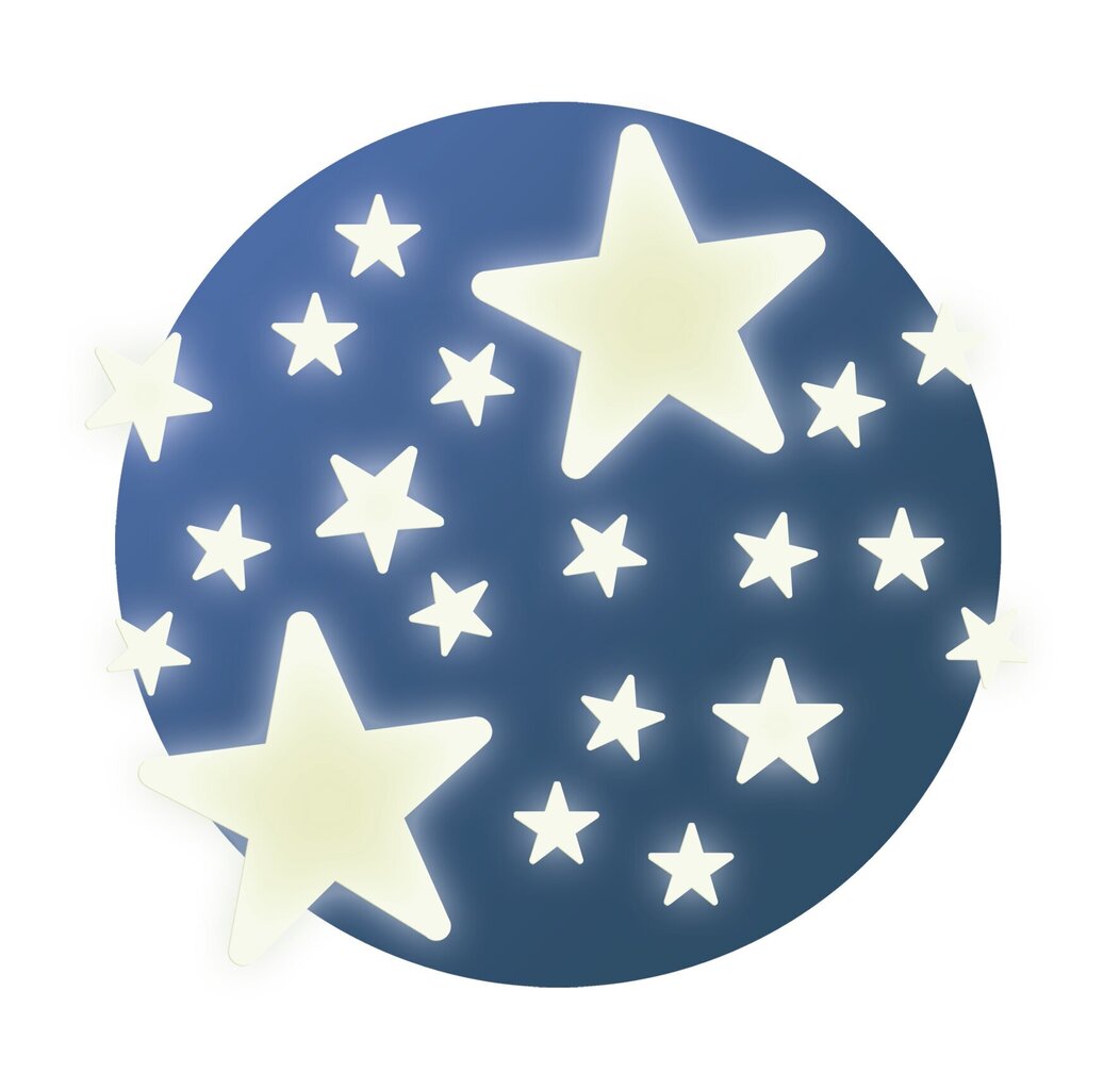 Istabas dekors - mirdzošas zvaigznes, Djeco DD04592 цена и информация | Attīstošās rotaļlietas | 220.lv