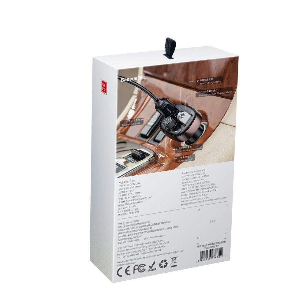 Baseus CCALL-TM01 цена и информация | Lādētāji un adapteri | 220.lv