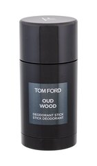 Карандашный дезодорант для мужчин/женщин Tom Ford Oud Wood 75 мл цена и информация | Парфюмированная женская косметика | 220.lv