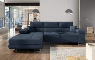 Мягкий угловой диван Armando, синего цвета цена и информация | Угловые диваны | 220.lv