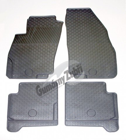 Paklājiņi FIAT Punto Evo 2009-2012 4 pcs. /214774 cena un informācija | Gumijas paklājiņi pēc auto modeļiem | 220.lv