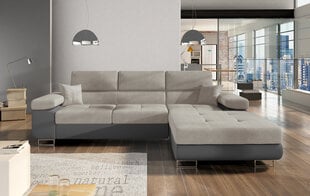 Мягкий угловой диван Armando, кремовый/серый цена и информация | Угловые диваны | 220.lv