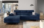 Mīksts stūra dīvāns Armando, tumši zils