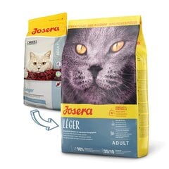 Josera kastrētiem kaķiem Leger, 400 g цена и информация | Сухой корм для кошек | 220.lv