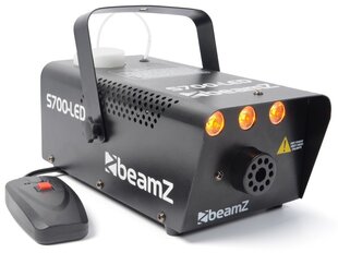 BeamZ S700-LED Дымовая машина с эффектом пламени цена и информация | Праздничные декорации | 220.lv