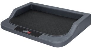 Hobbydog guļvieta Medico Standard XXL, 120x80 cm, pelēkas/melnas krāsas cena un informācija | Suņu gultas, spilveni, būdas | 220.lv